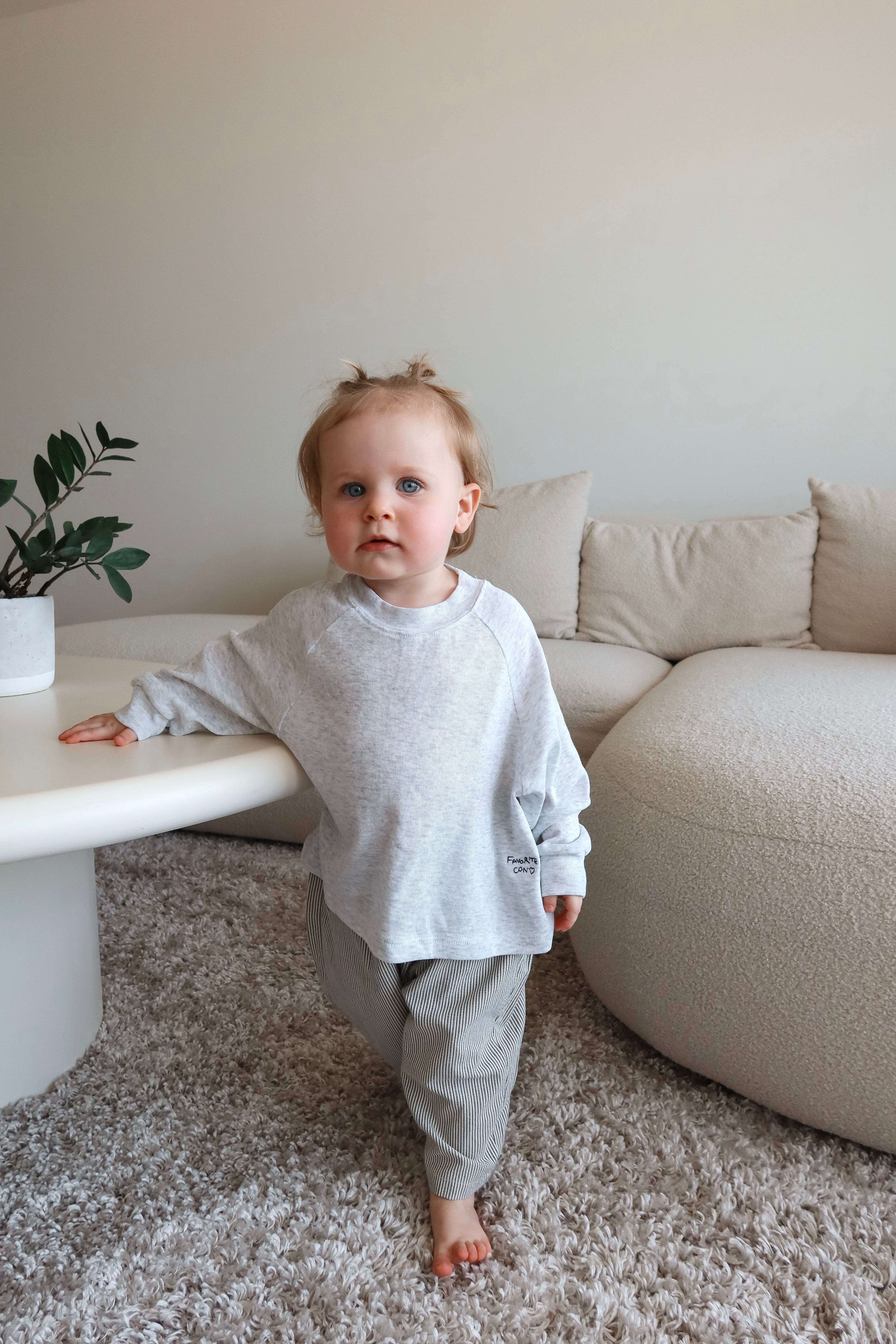 Con oversized longsleeve - Gray