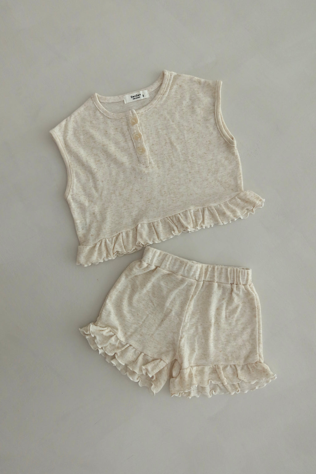 Frill set - Beige