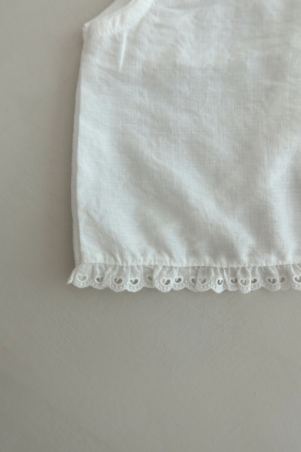 Slit blouse - White