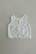 Slit blouse - White