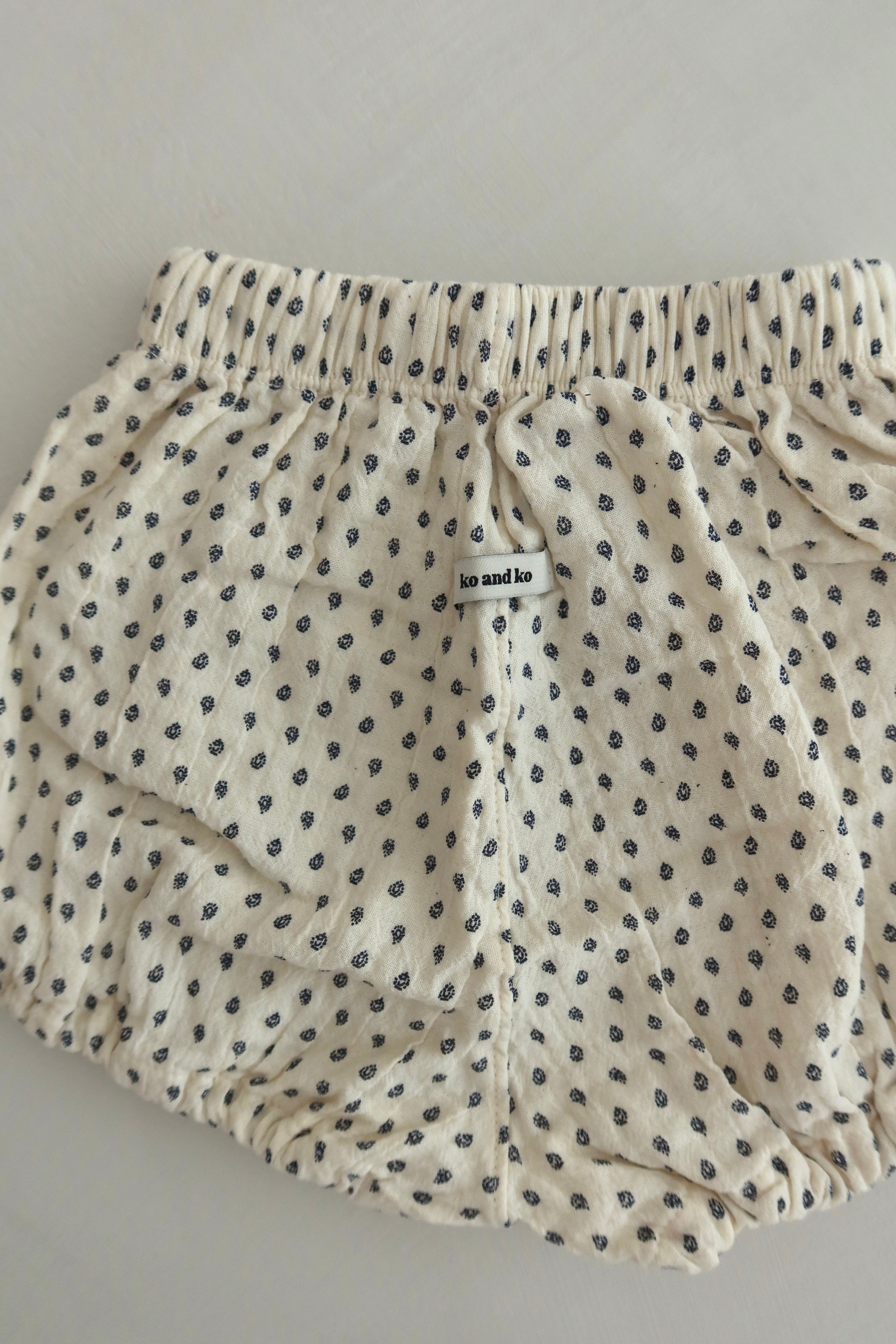 Dot short bloomer