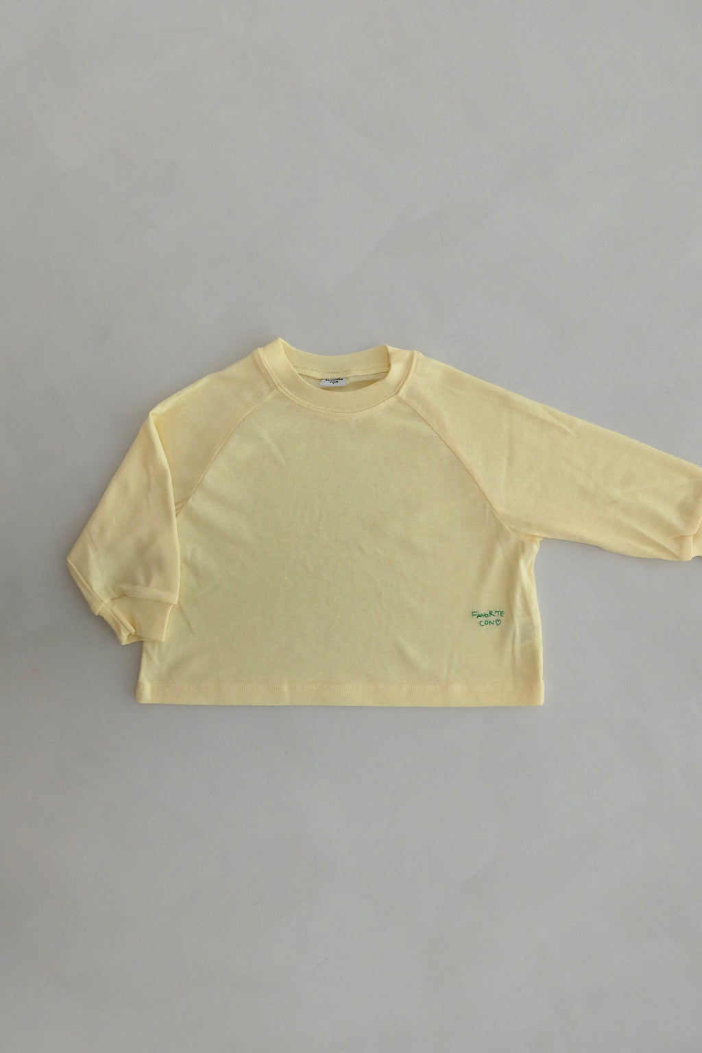 Con oversized longsleeve - Yellow