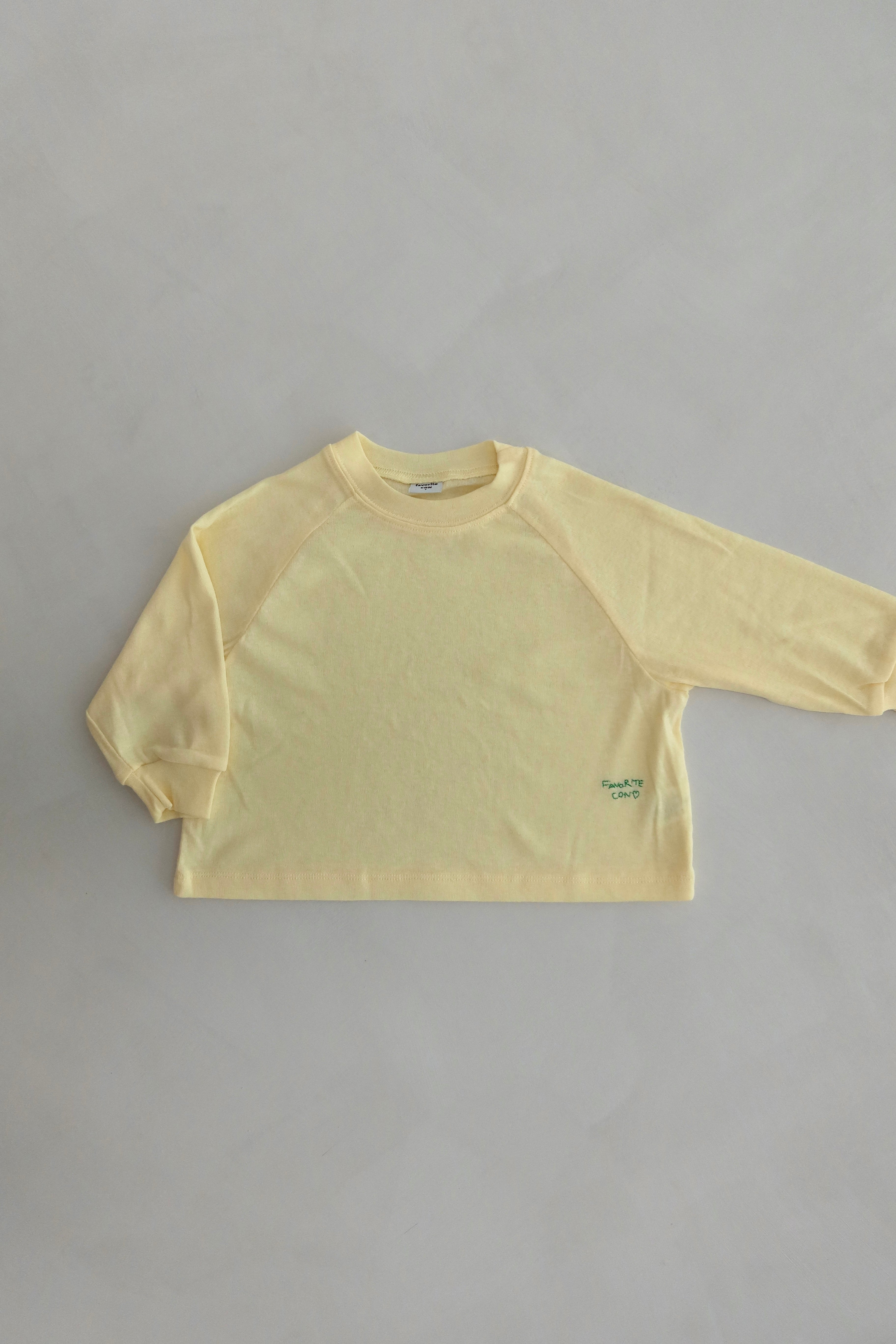 Con oversized longsleeve - Yellow