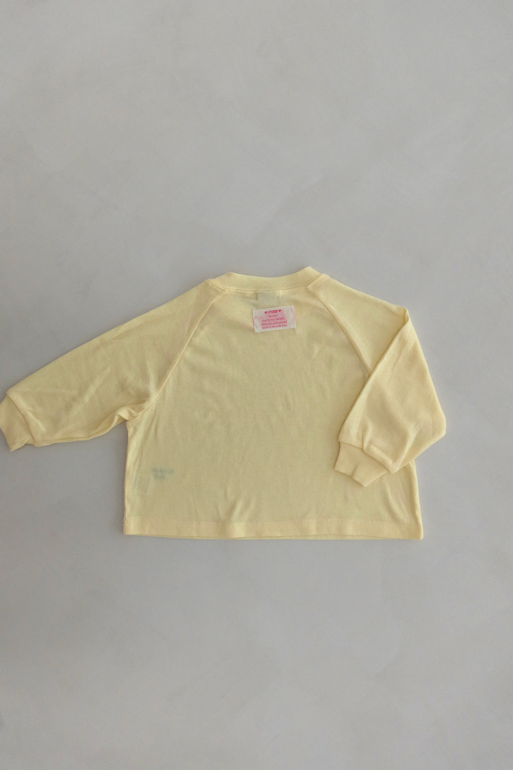 Con oversized longsleeve - Yellow