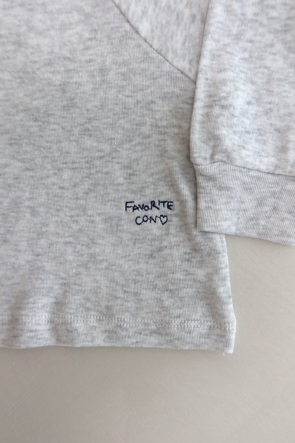 Con oversized longsleeve - Gray