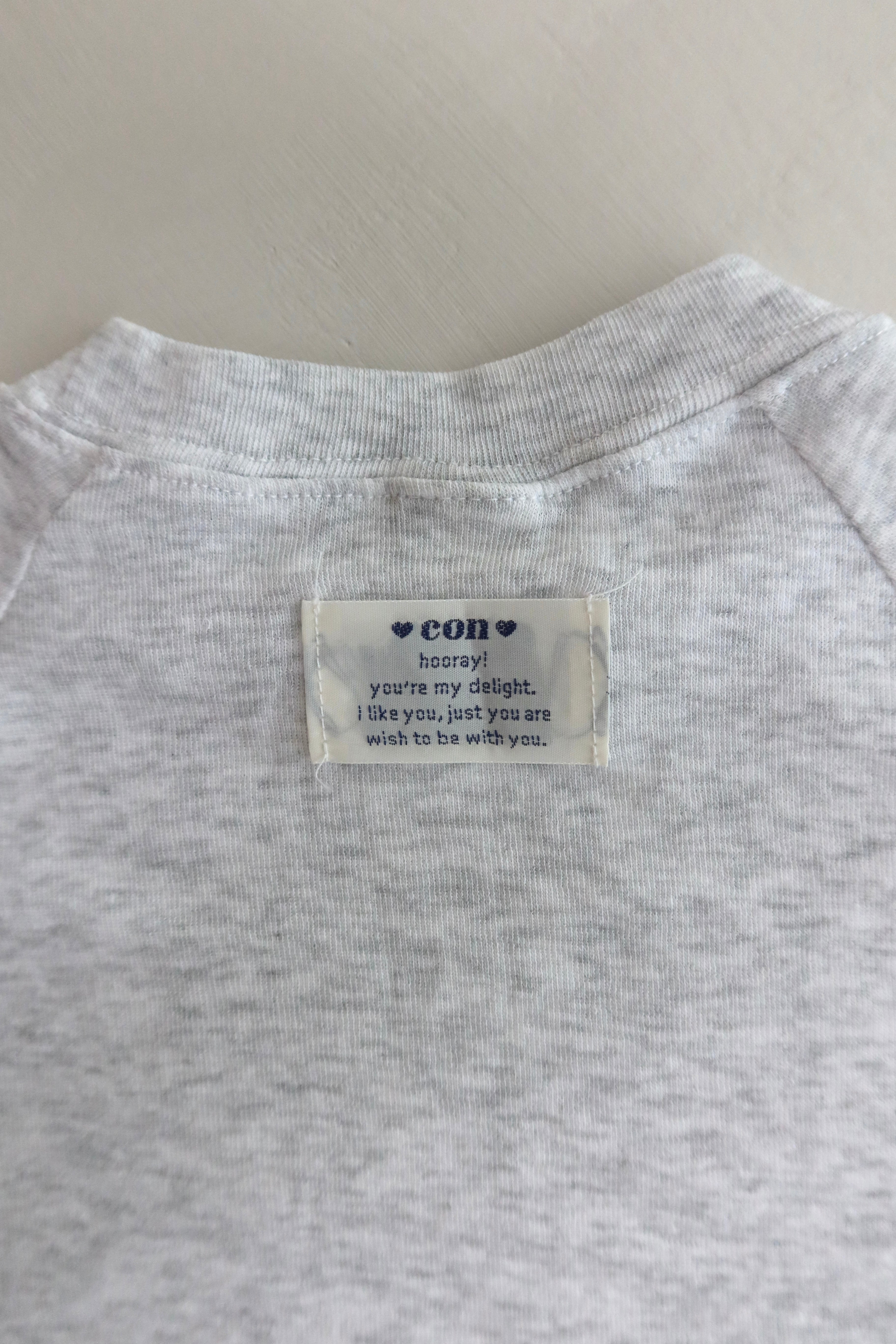 Con oversized longsleeve - Gray