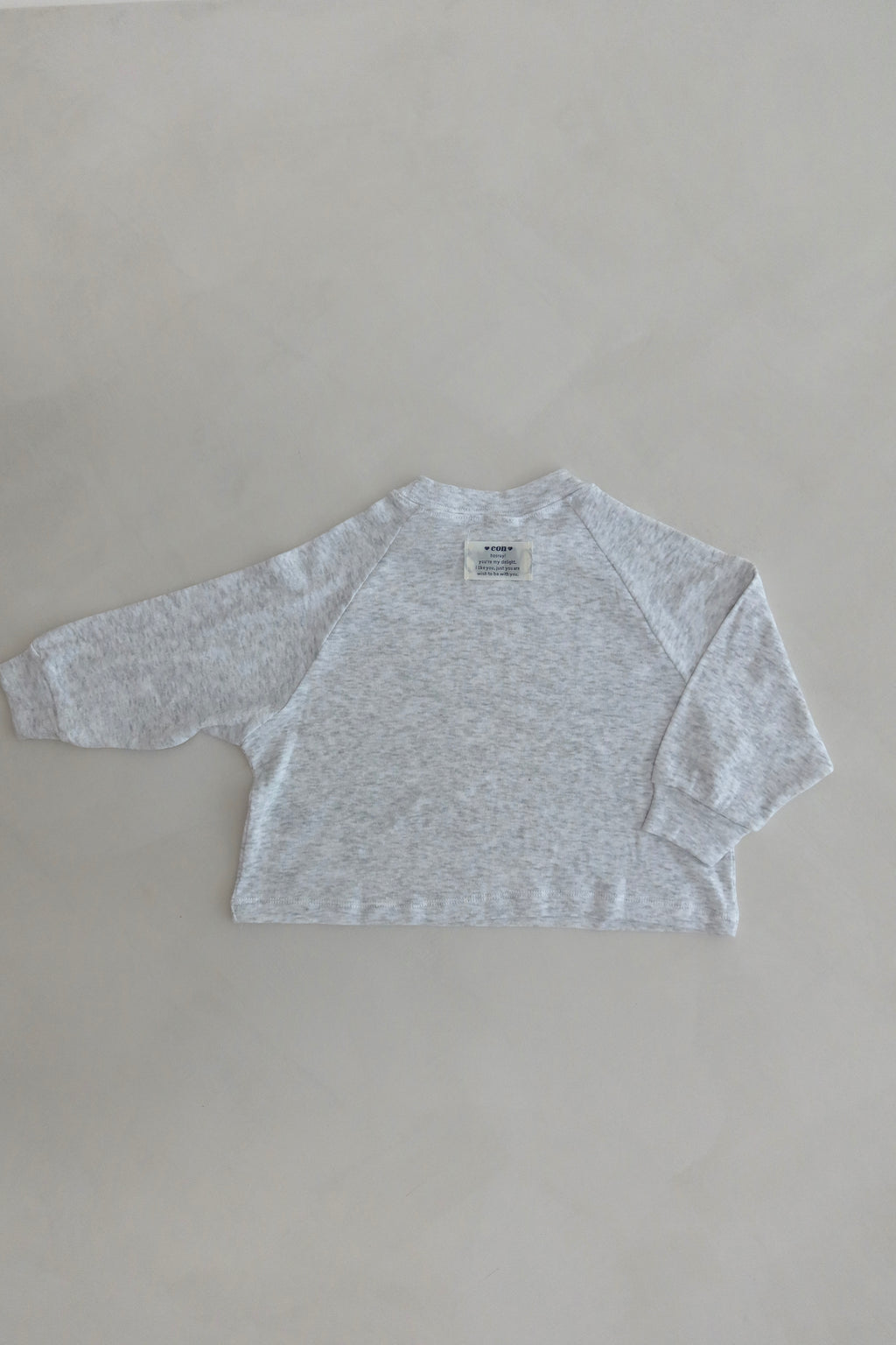 Con oversized longsleeve - Gray