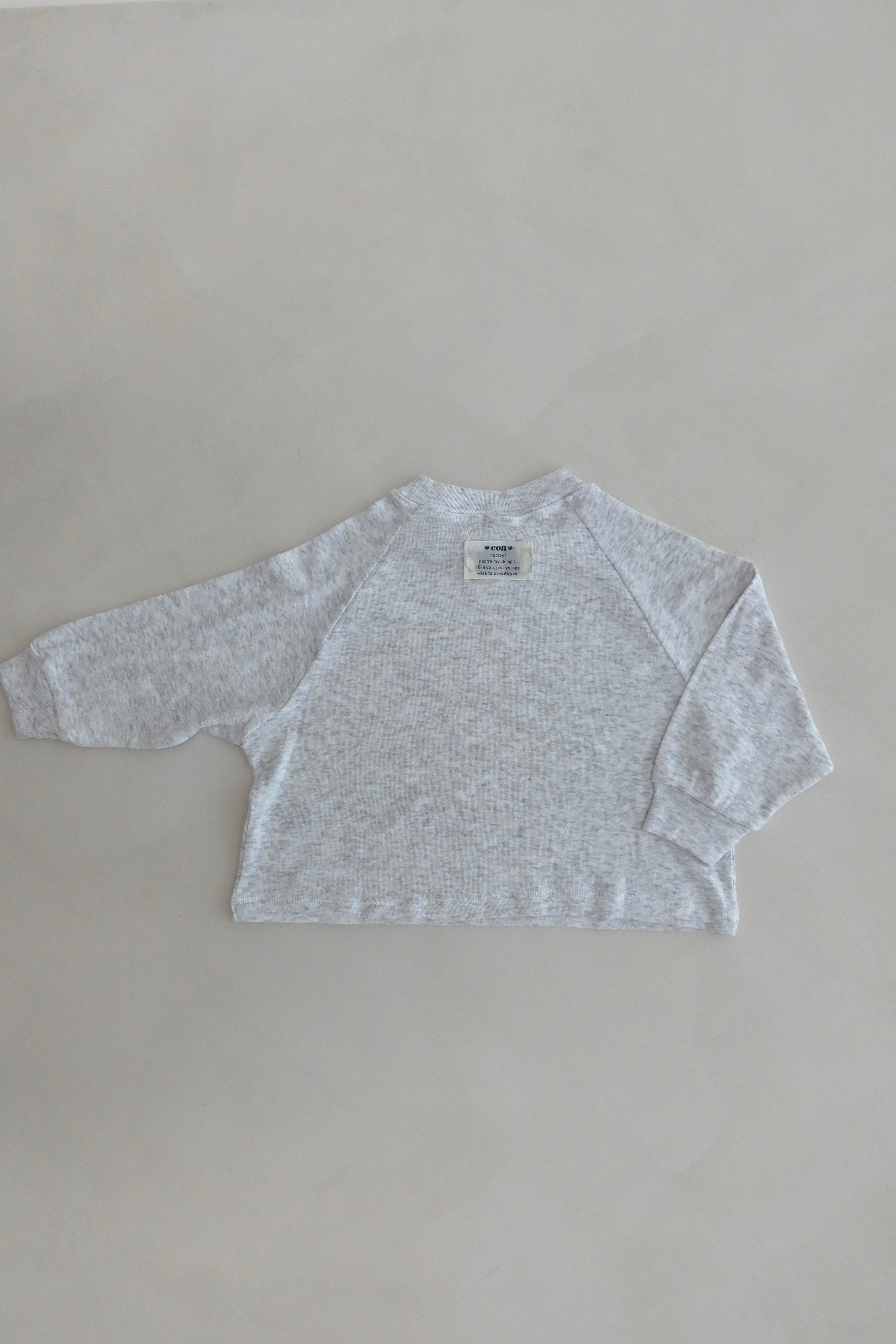 Con oversized longsleeve - Gray