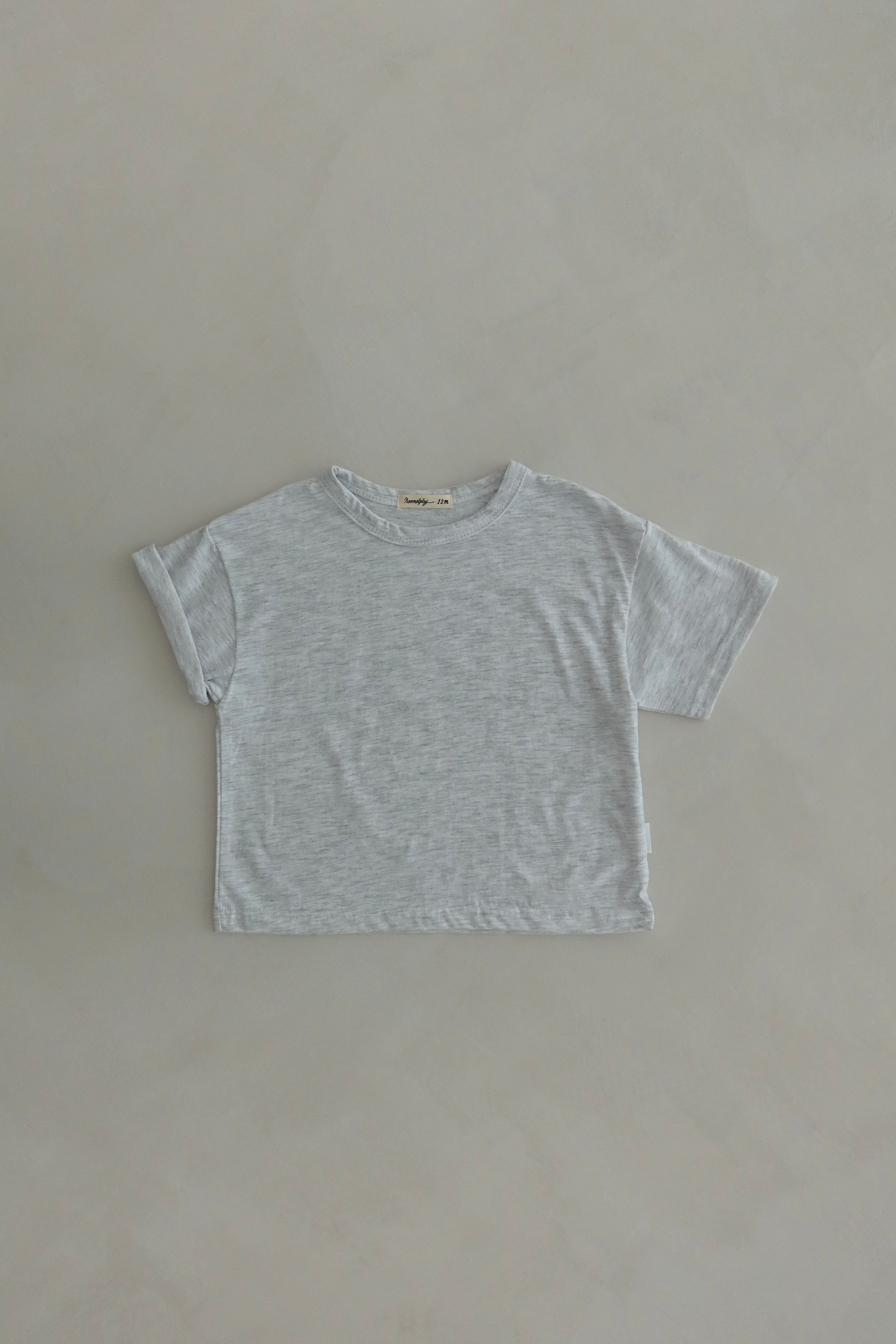 Basic tee - Light gray