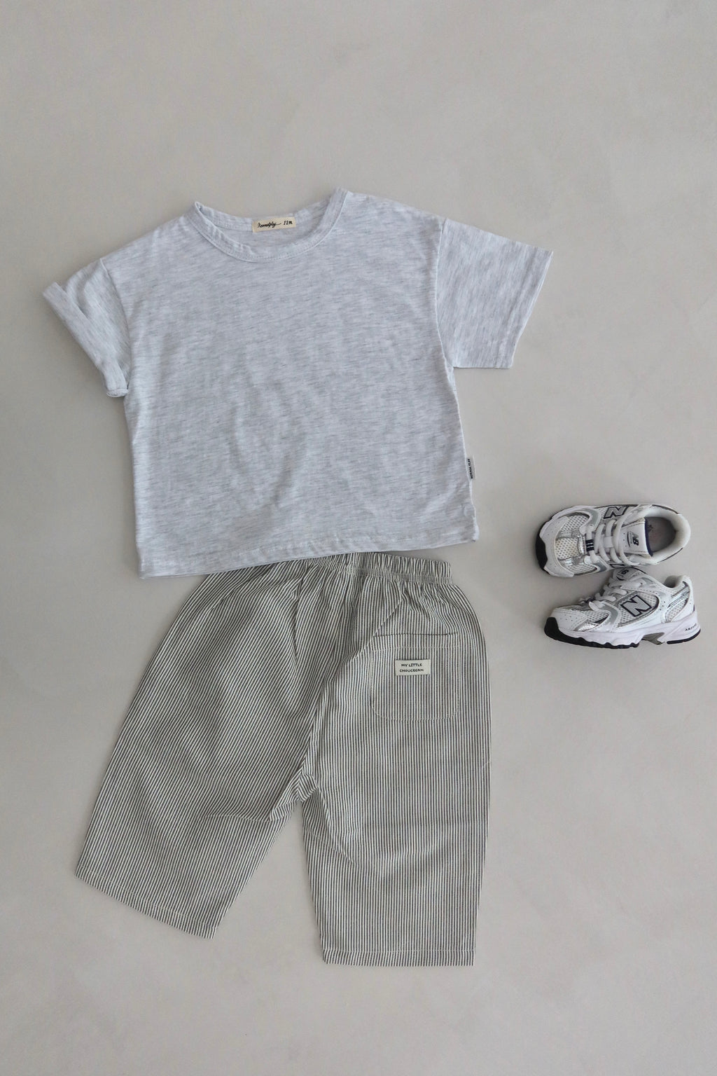 Basic tee - Light gray