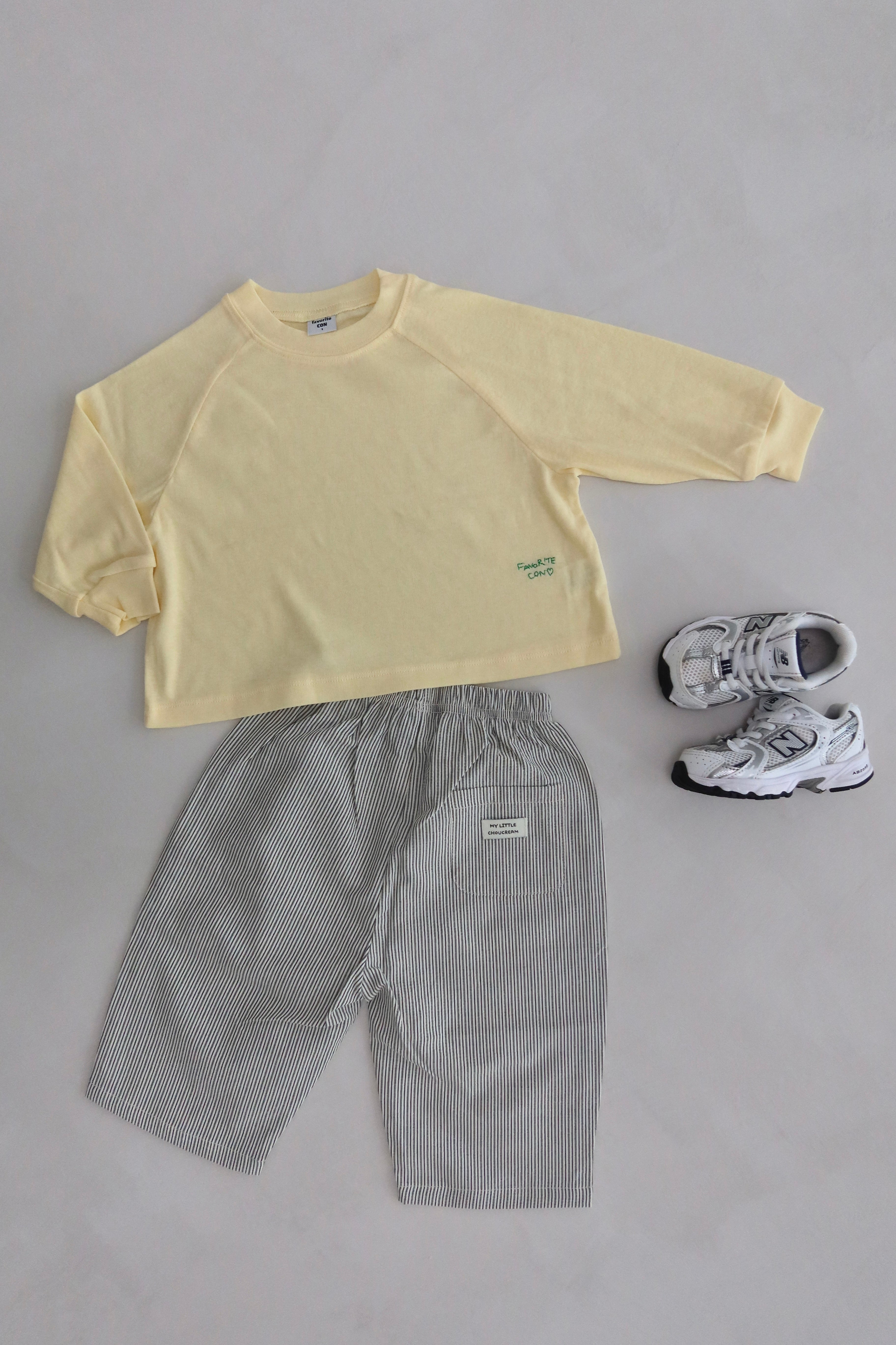 Con oversized longsleeve - Yellow
