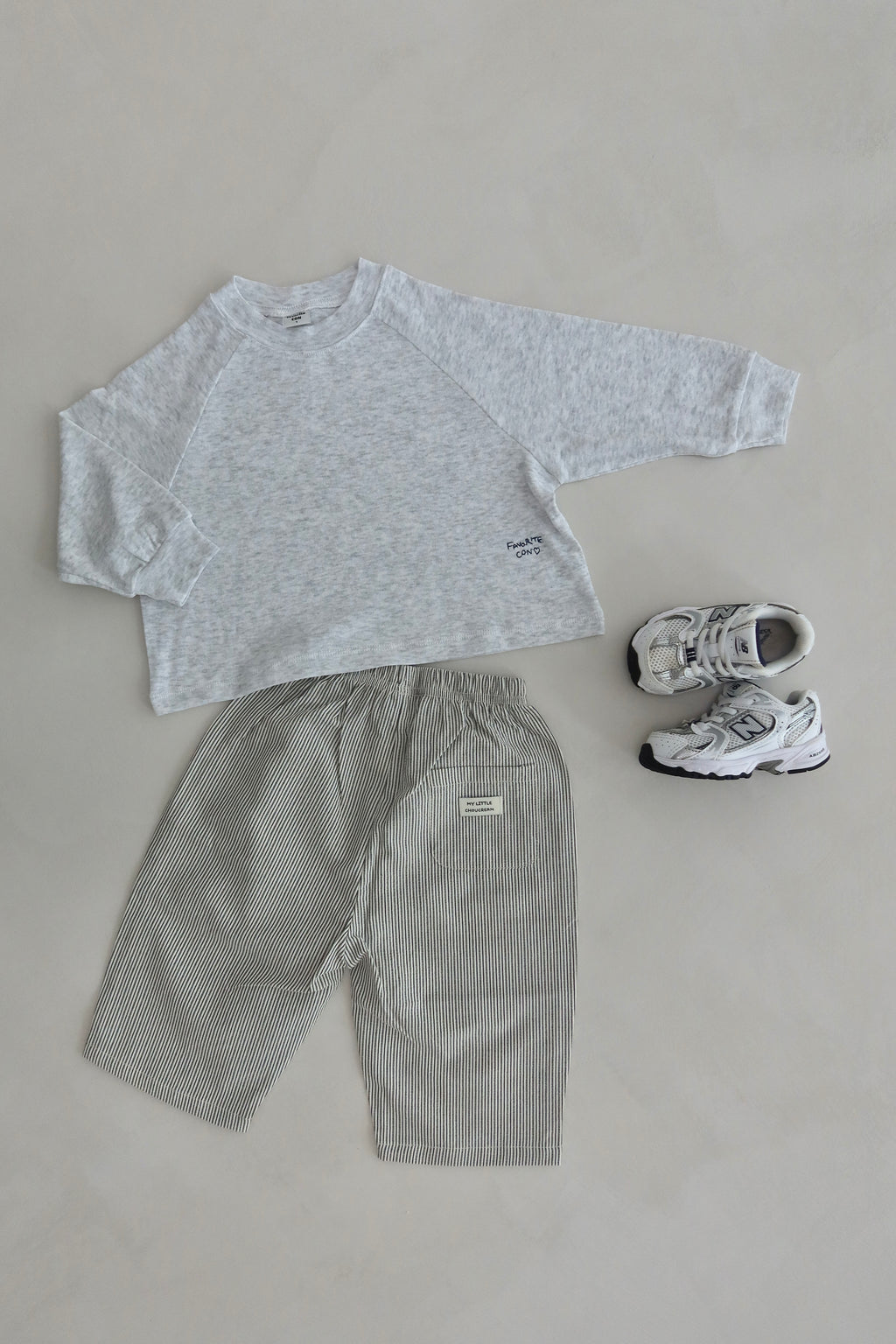 Con oversized longsleeve - Gray