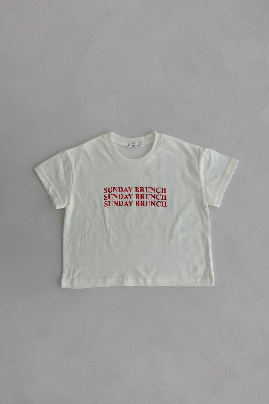 Sunday Brunch Tee - Ivory