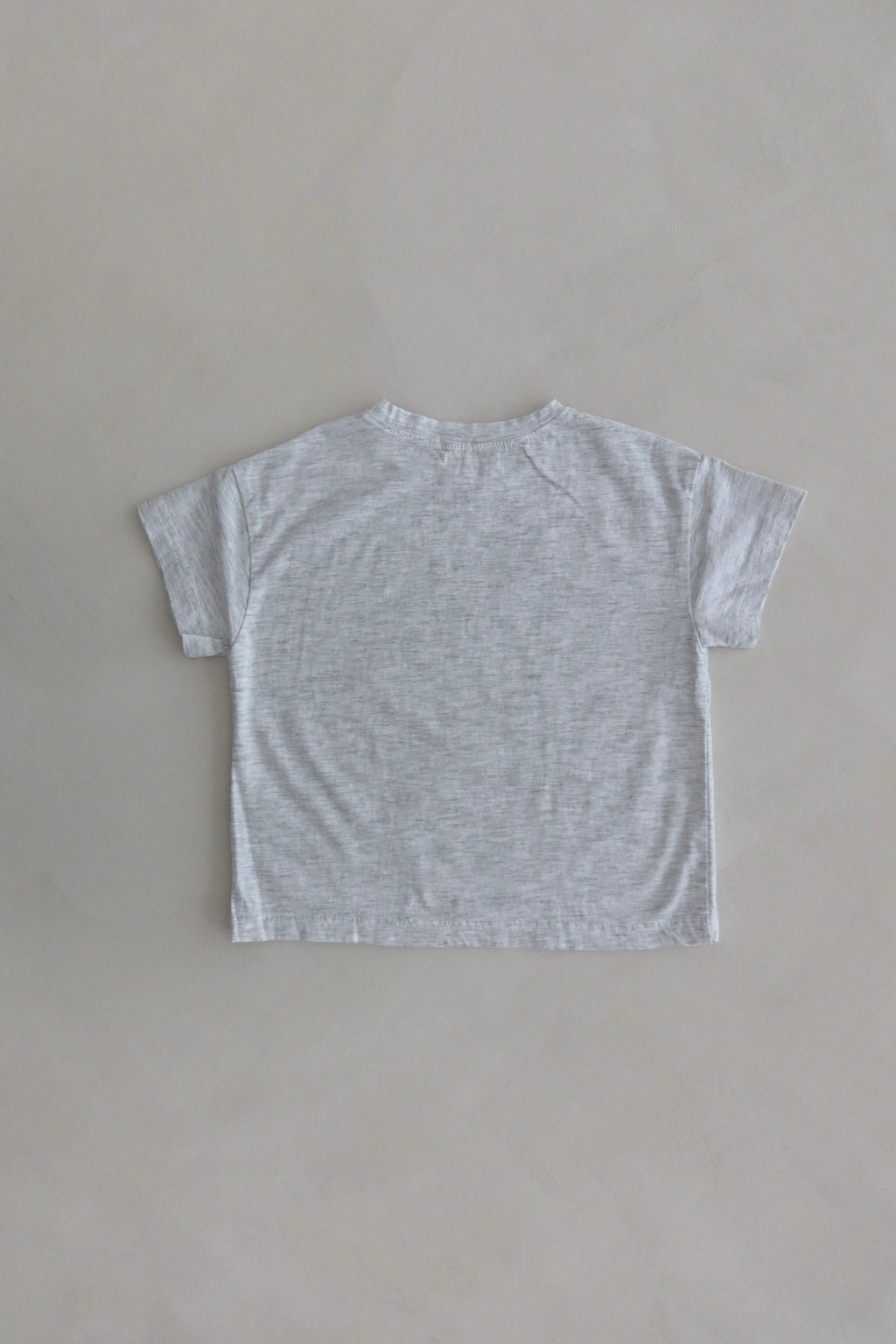Croissant Tee - Gray