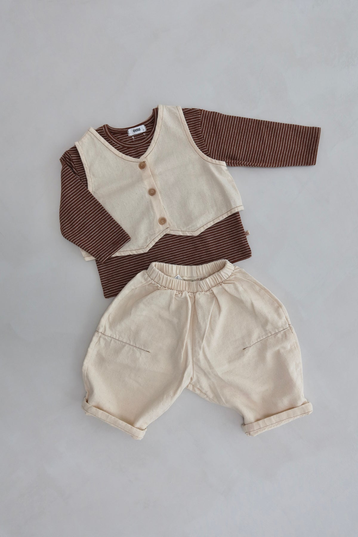 Onu gilet - Beige