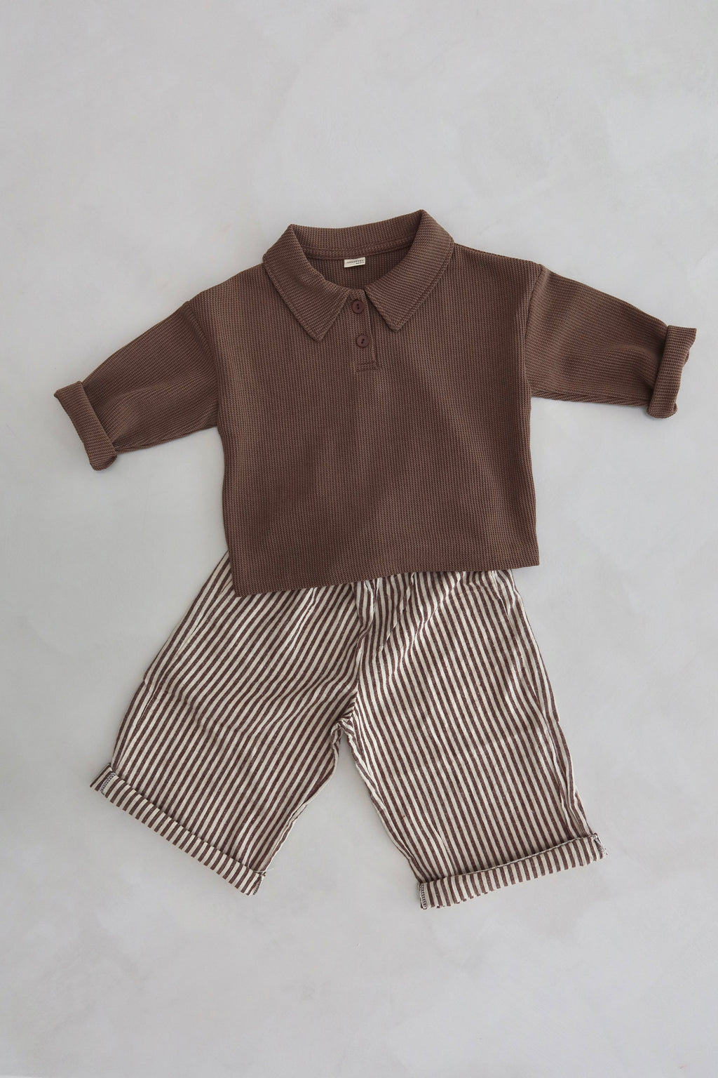 Polo sweater - Brown
