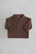 Polo sweater - Brown