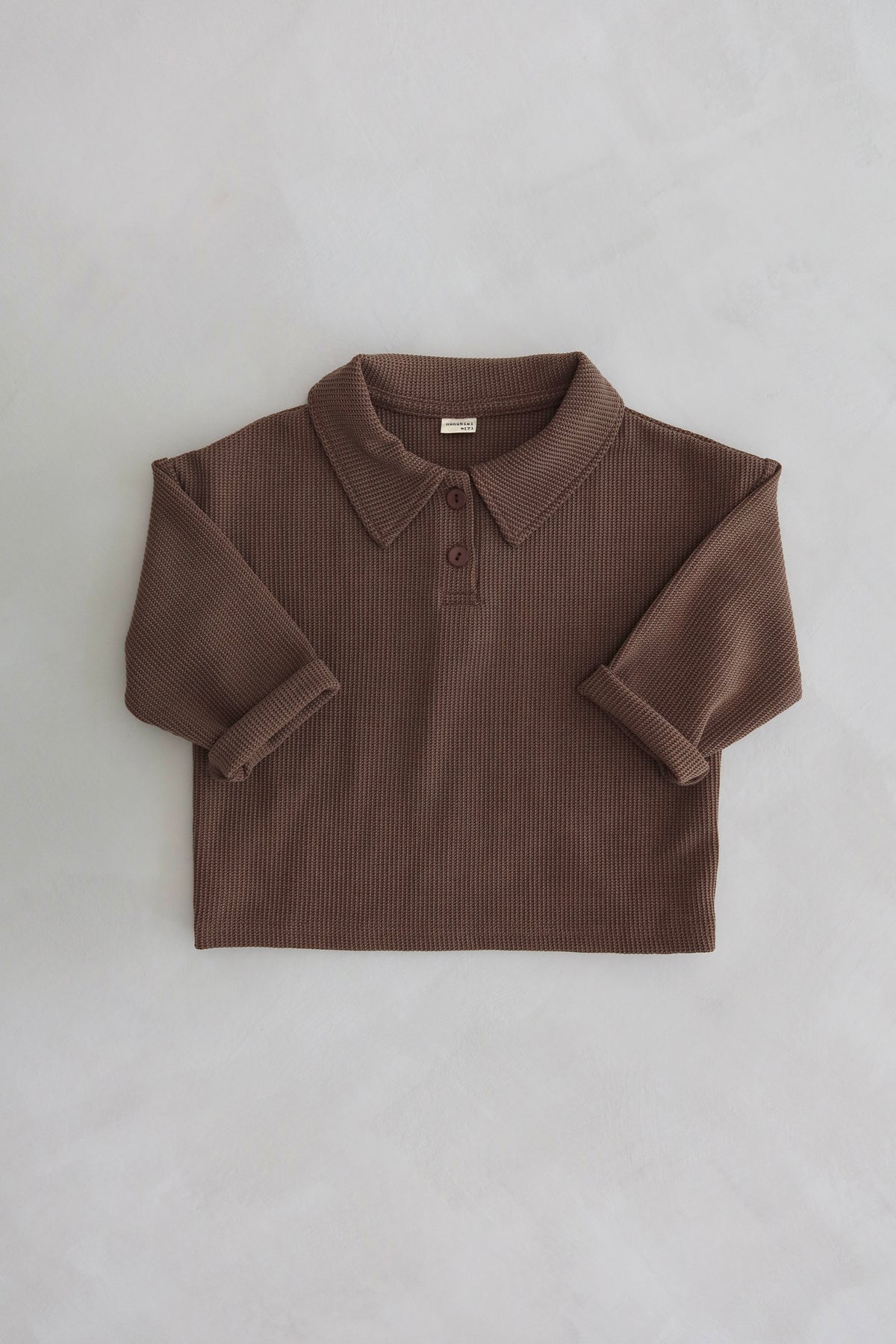 Polo sweater - Brown