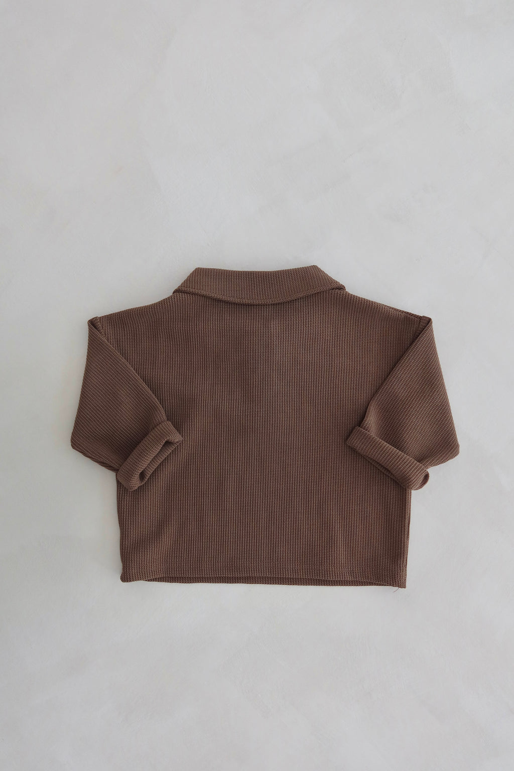 Polo sweater - Brown