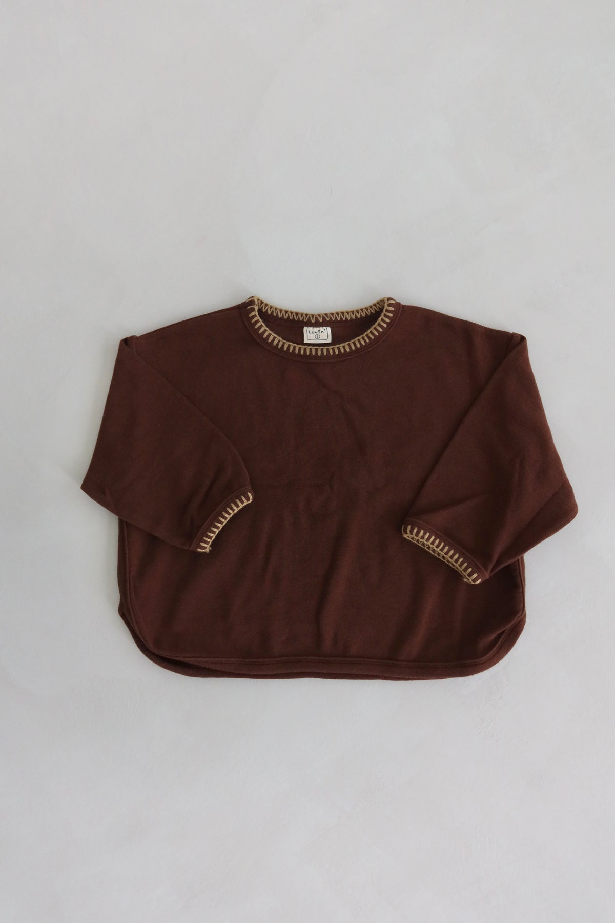 Stitch sweater - Brown