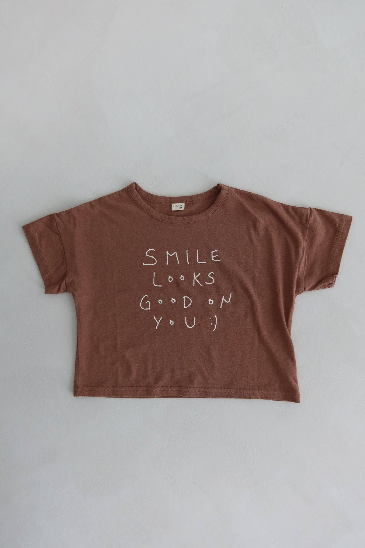 Smile tee - Brown