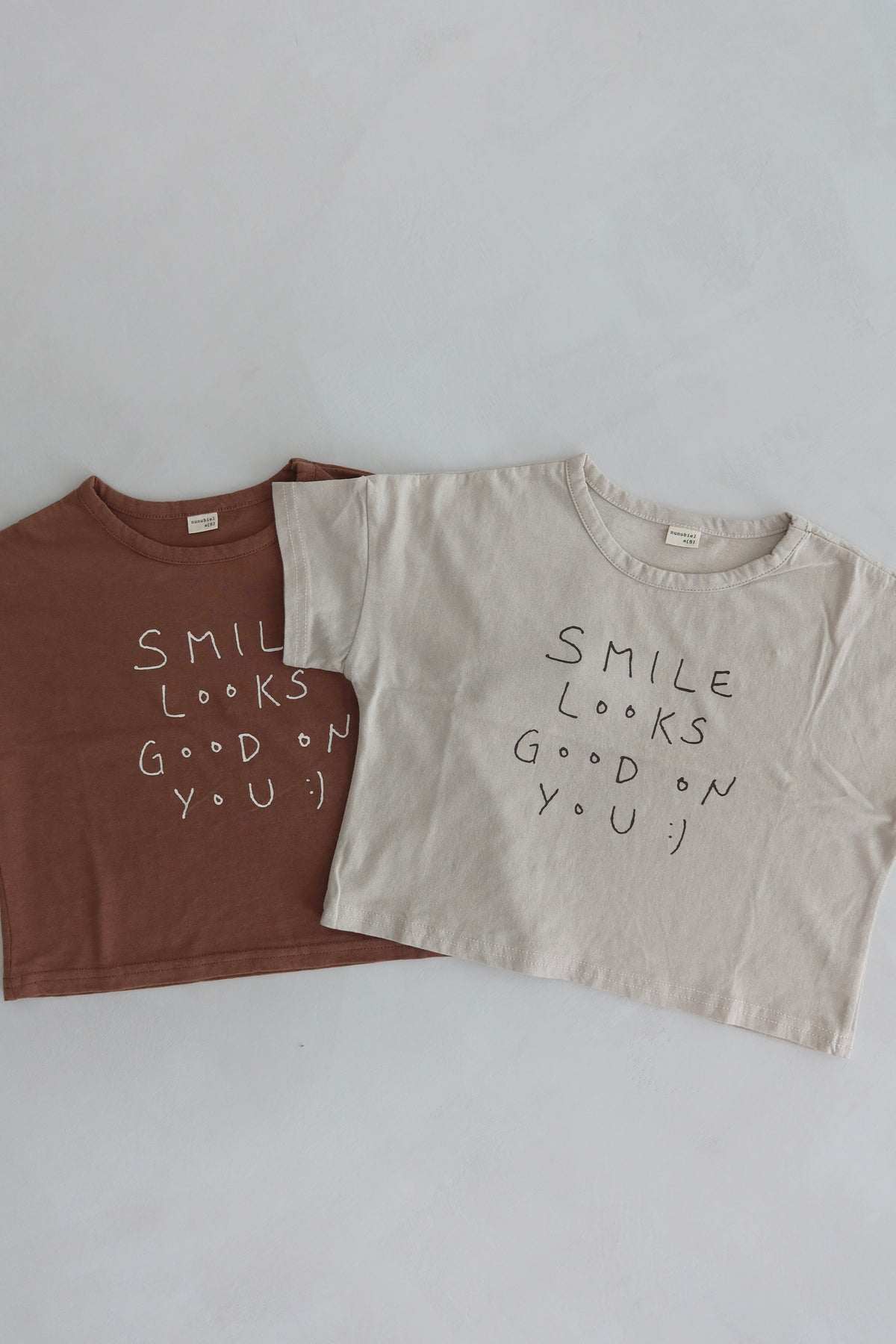Smile tee - Brown