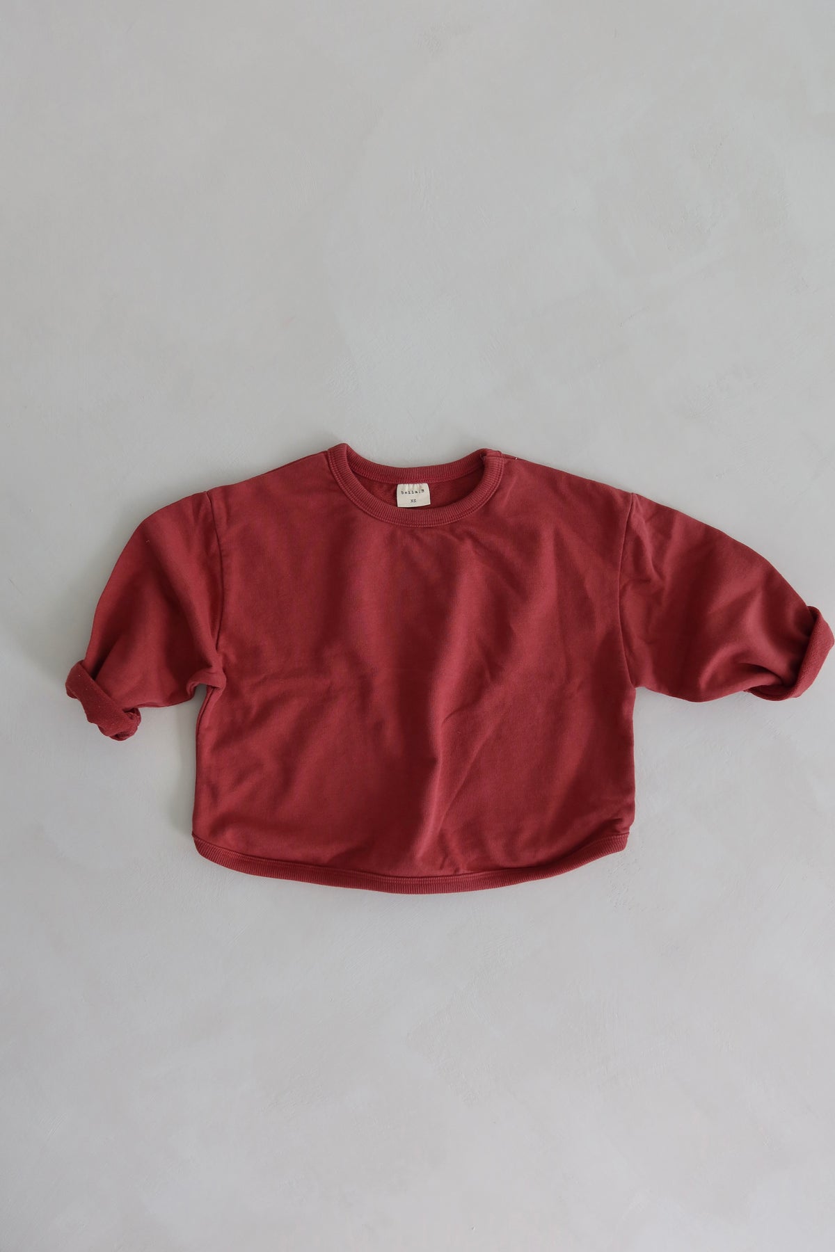 Plain sweater - Wine