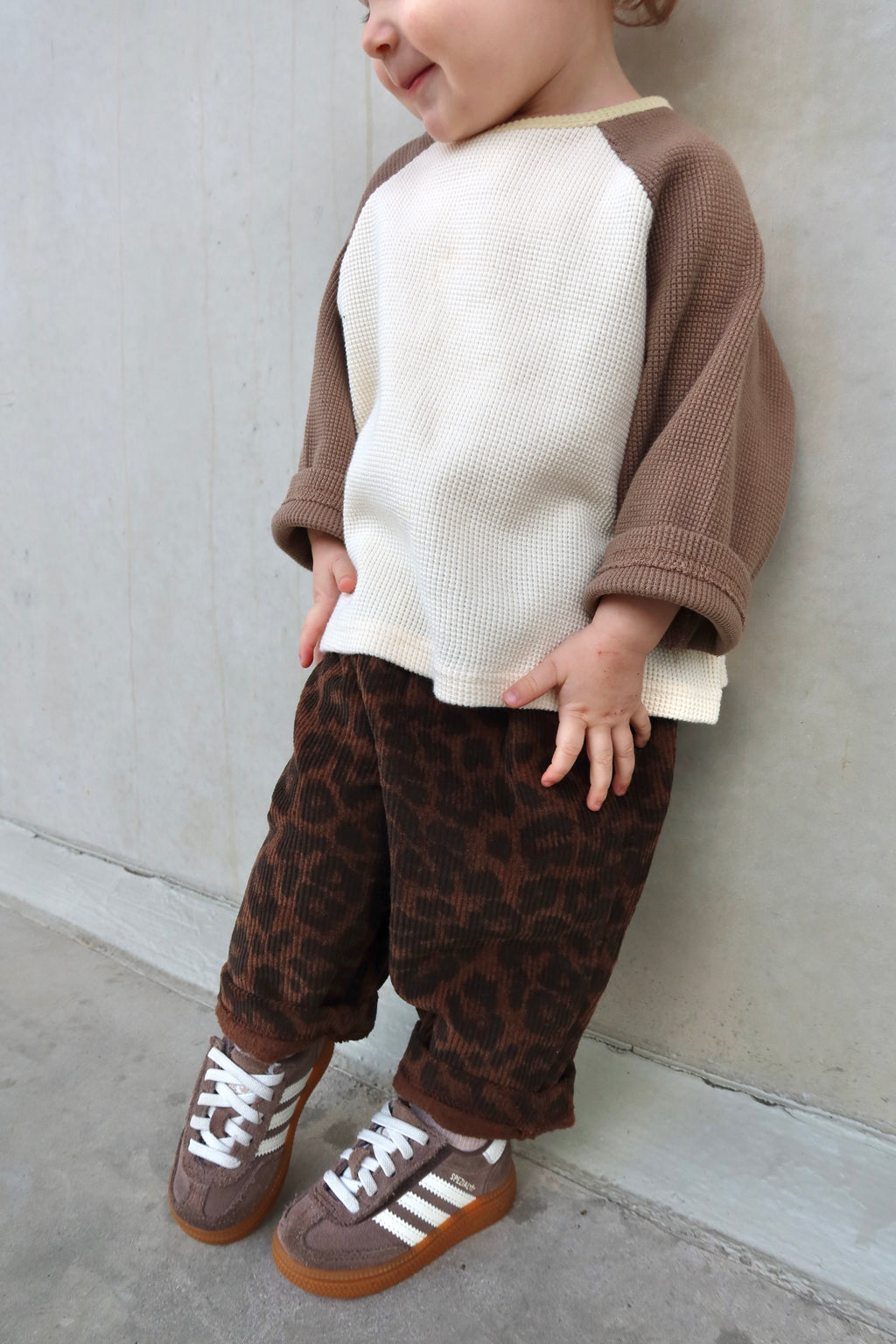 Baggy leo pants - Brown