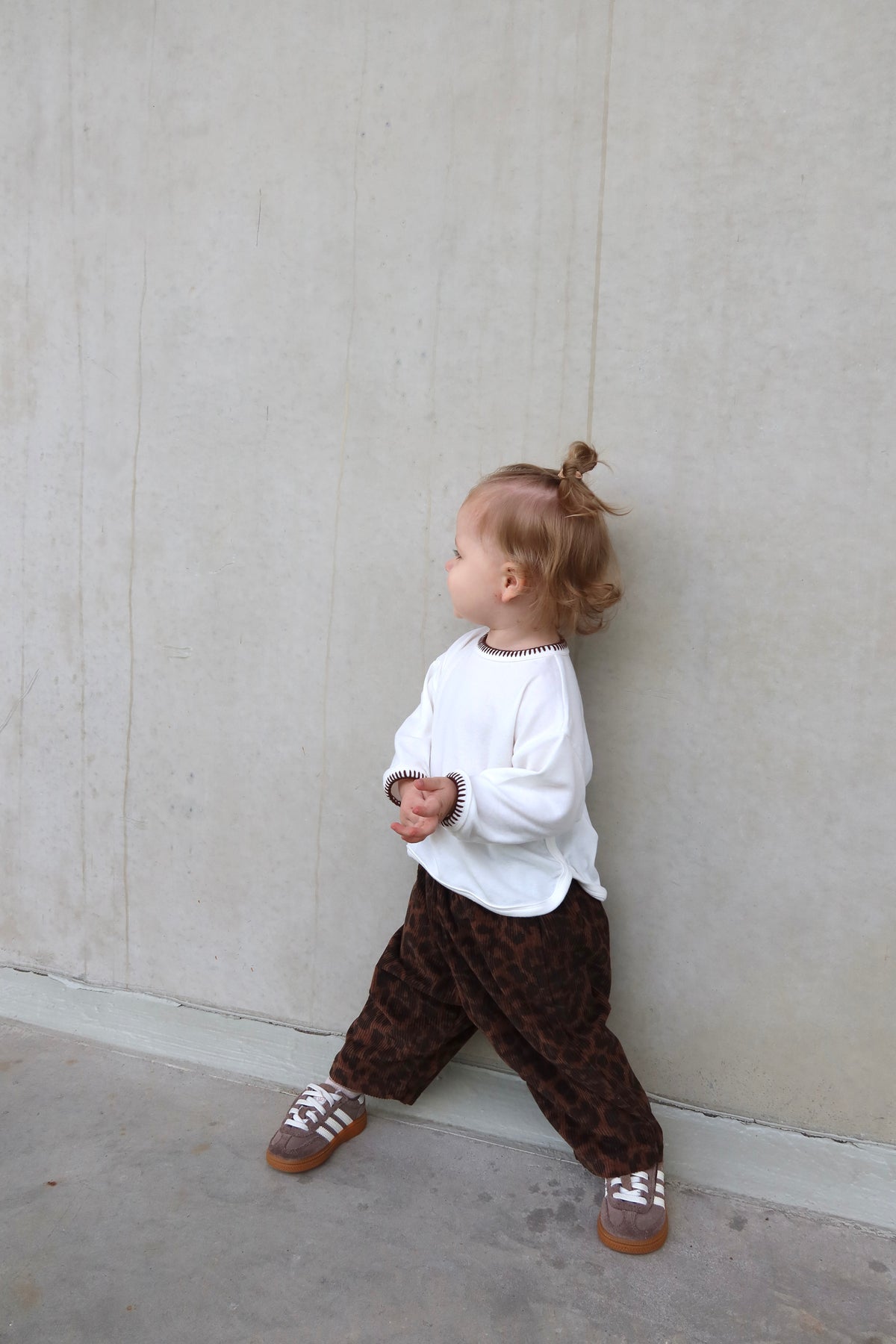 Baggy leo pants - Brown