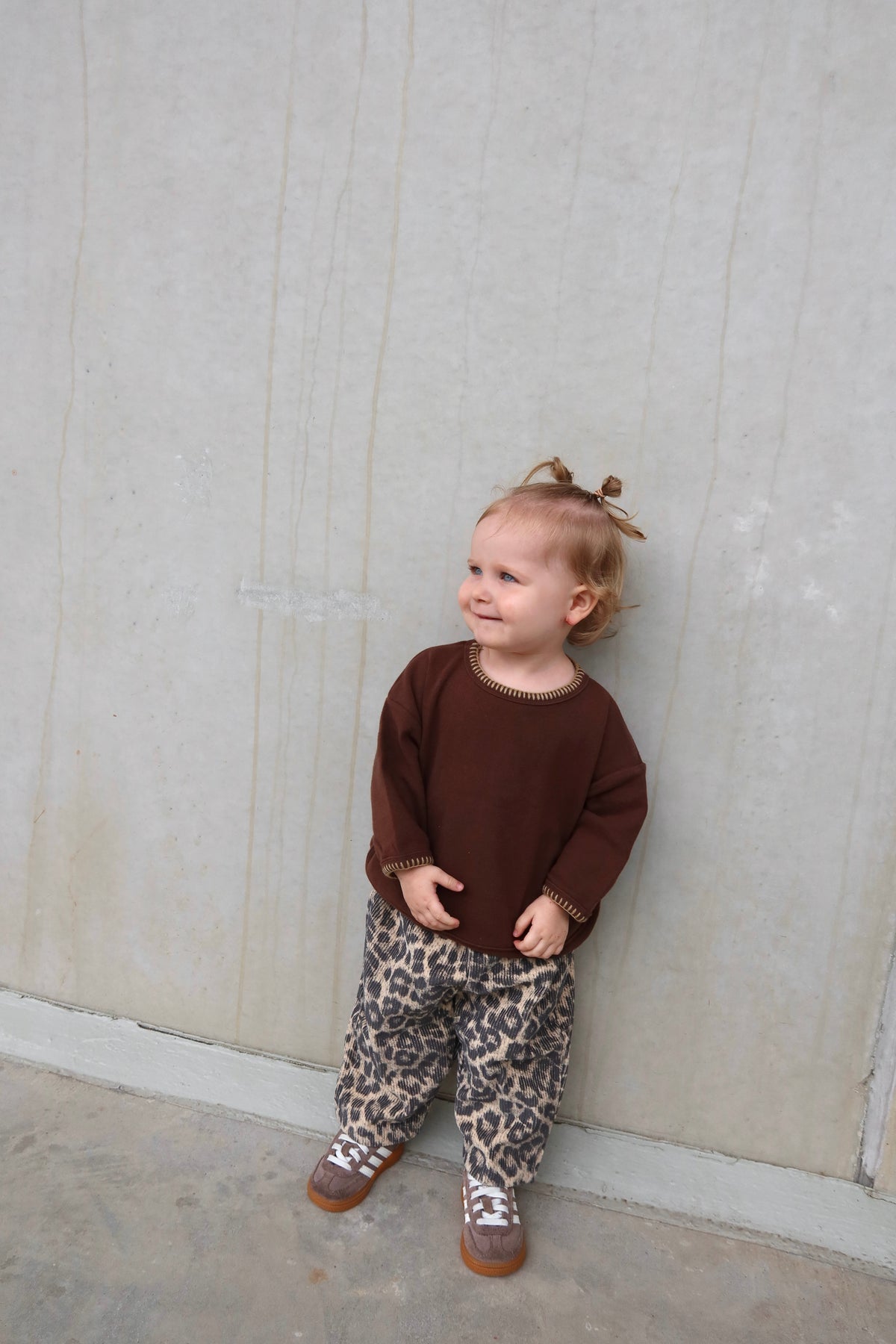 Stitch sweater - Brown