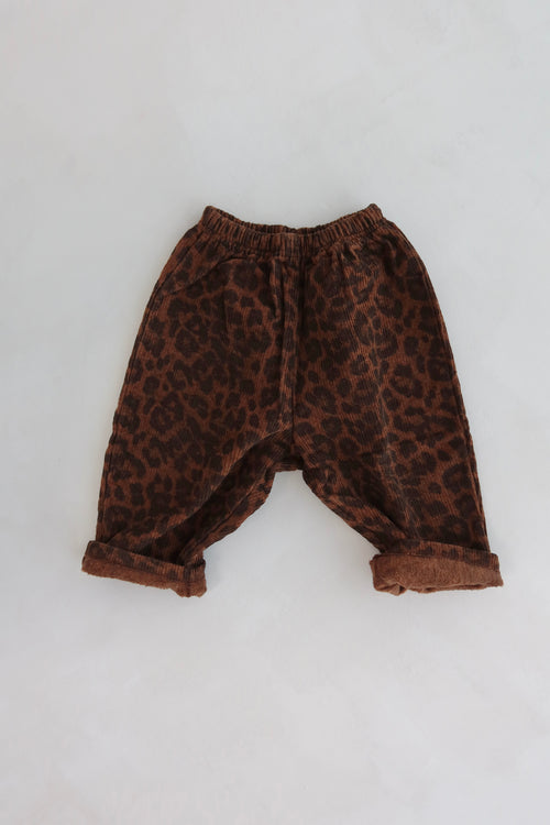 Baggy leo pants - Brown