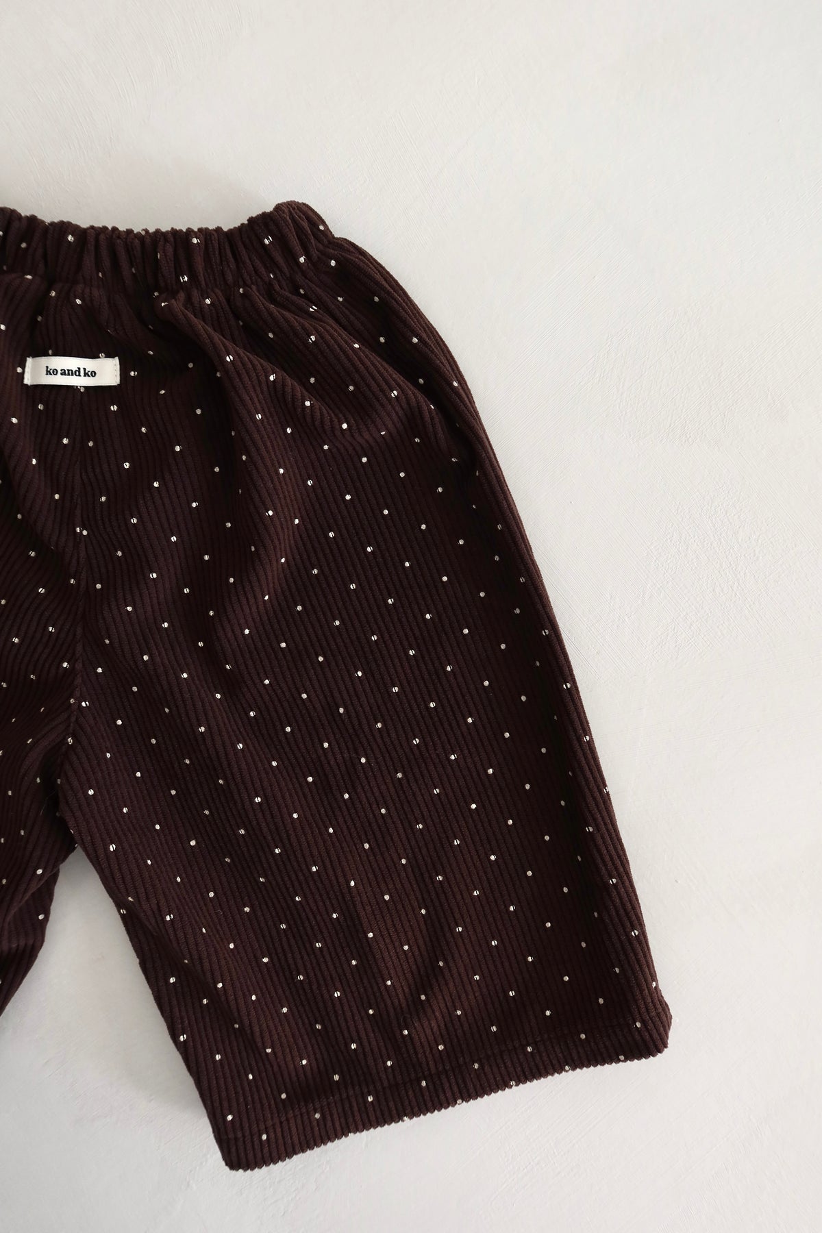 Dots pants - Brown