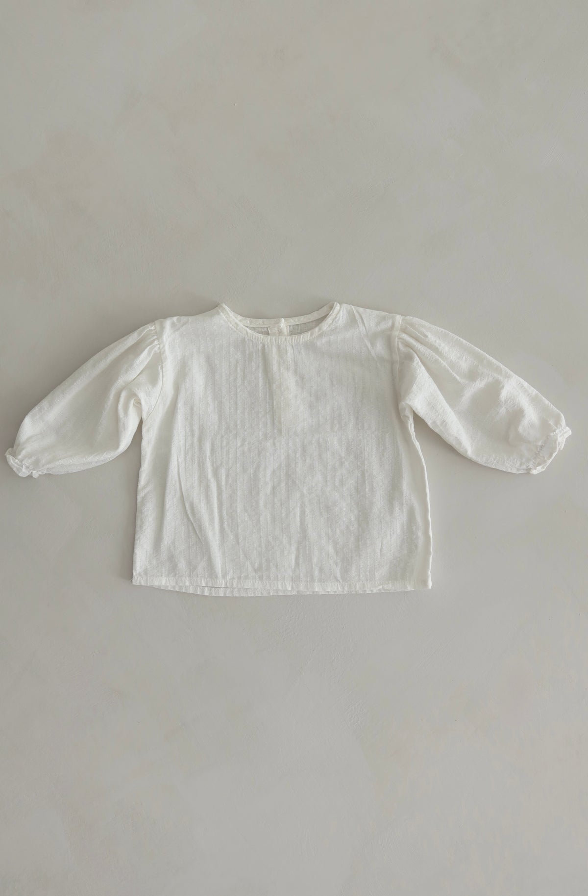 Round blouse - Ivory