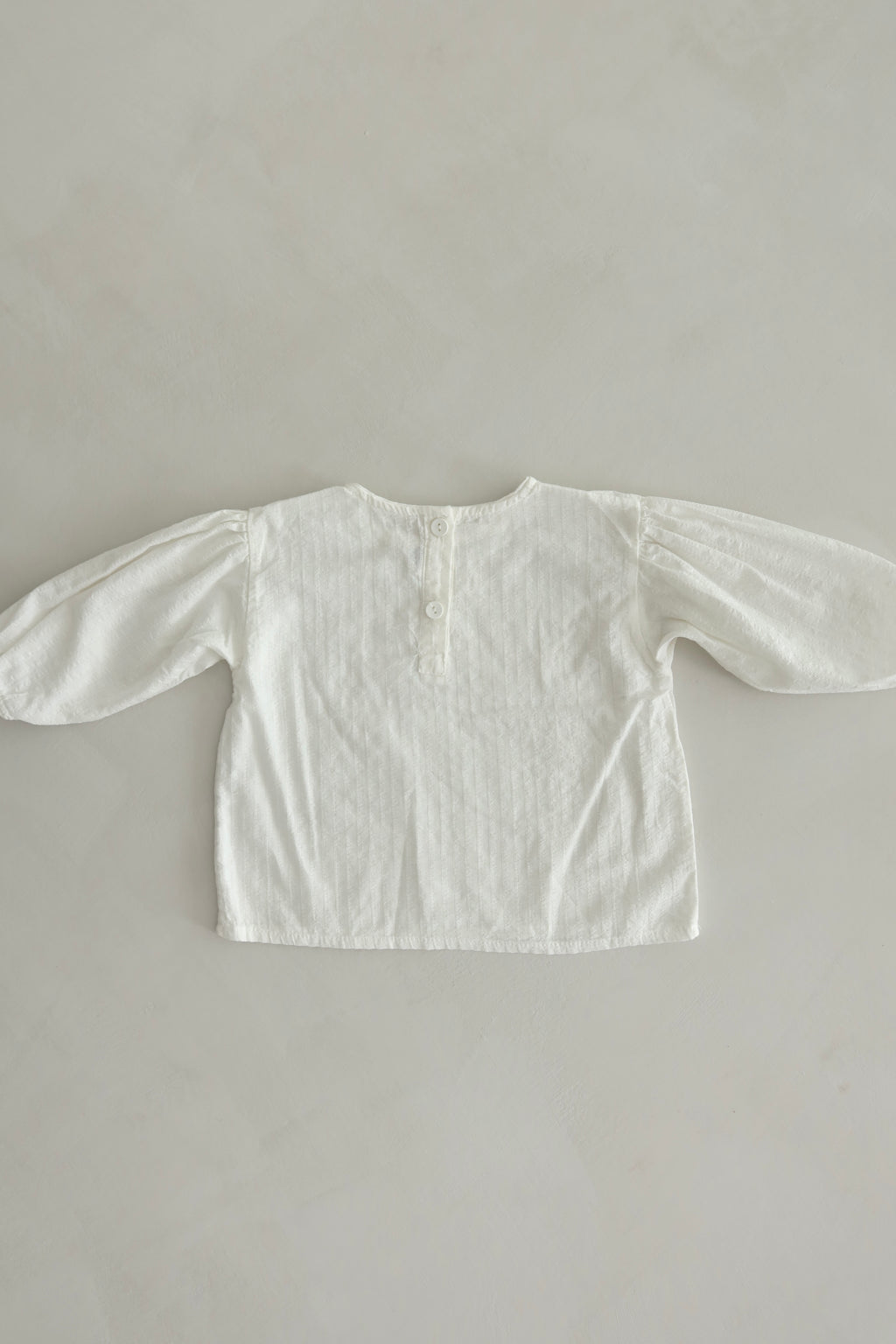 Round blouse - Ivory