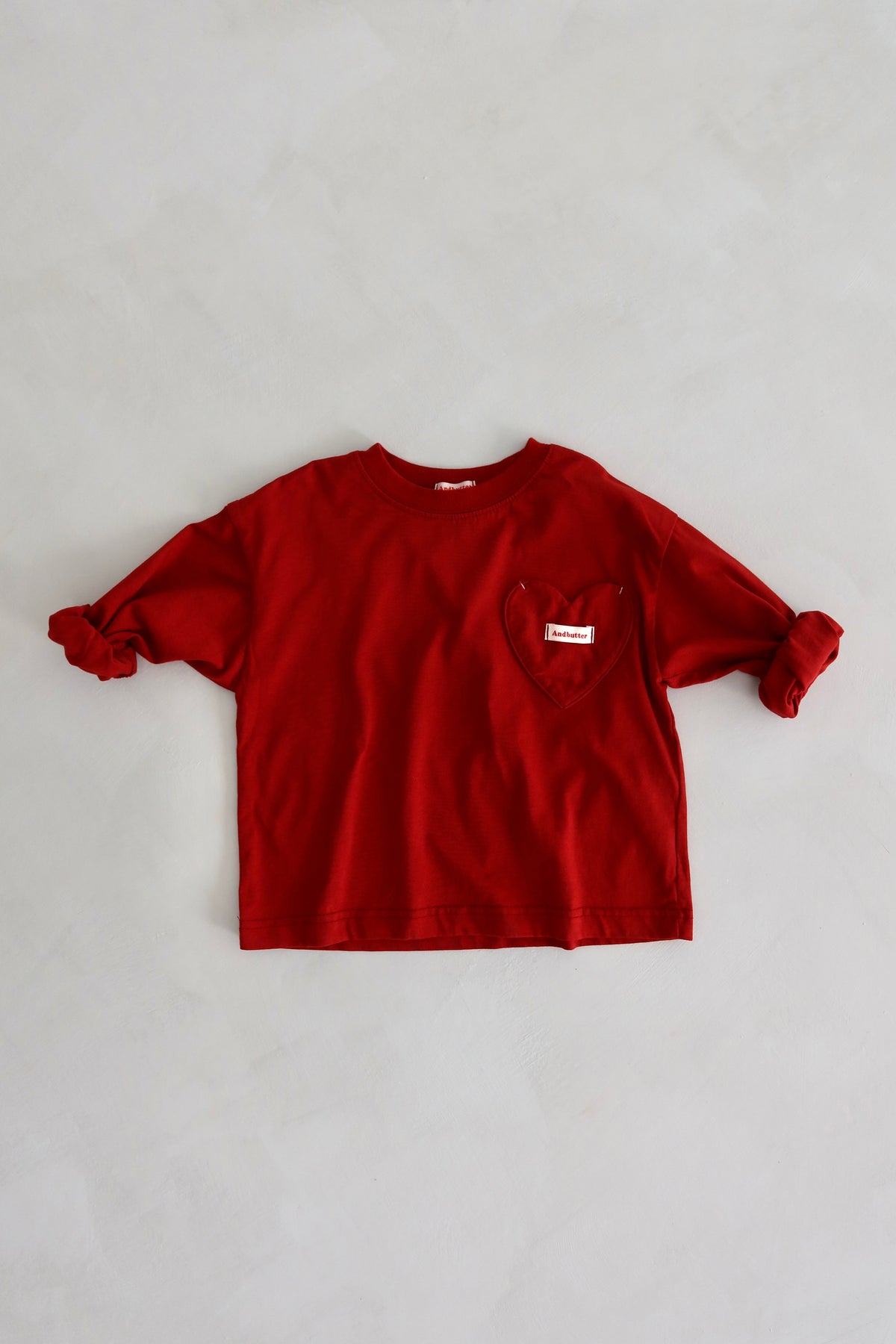 Heart long sleeve - Red