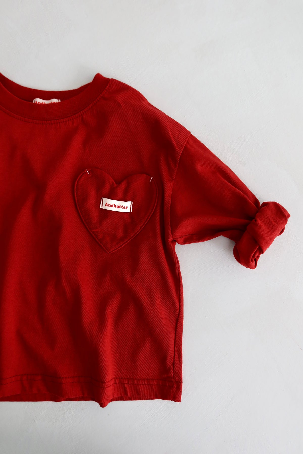 Heart long sleeve - Red