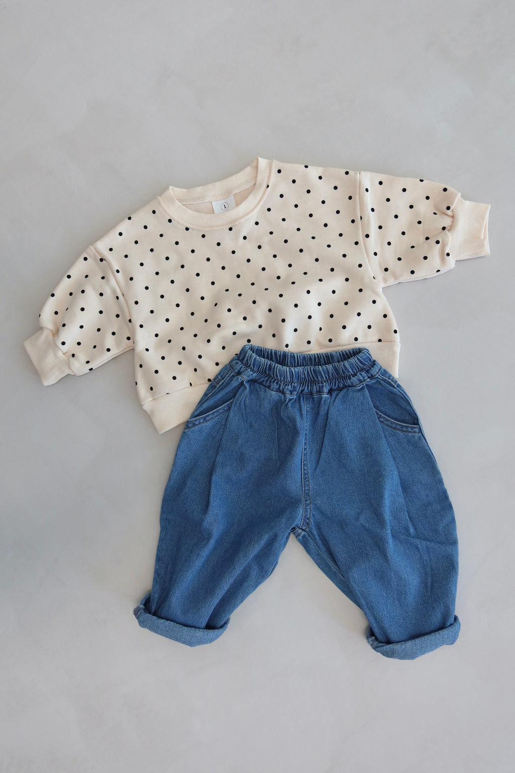 Dots sweater - Creme