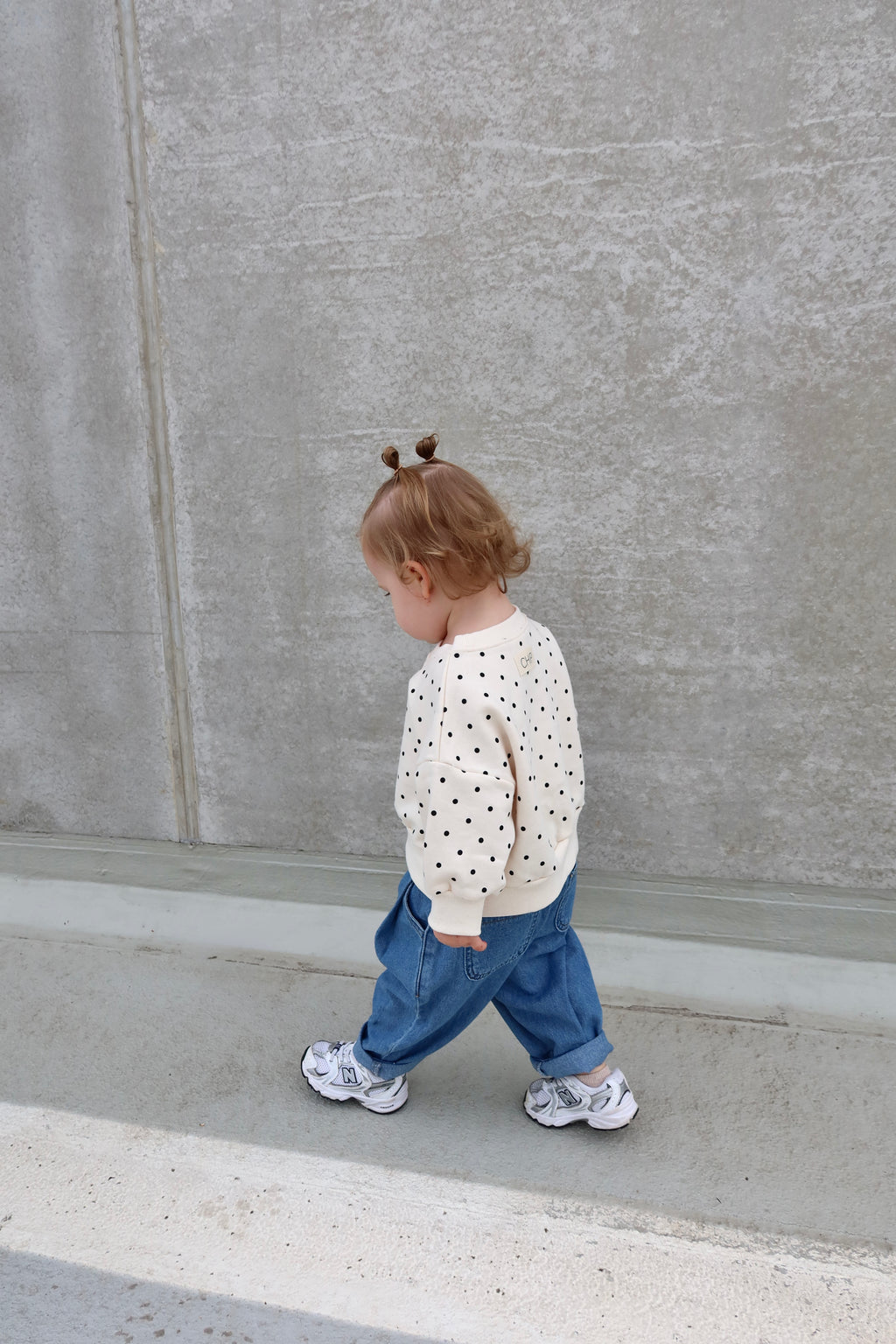 Dots sweater - Creme