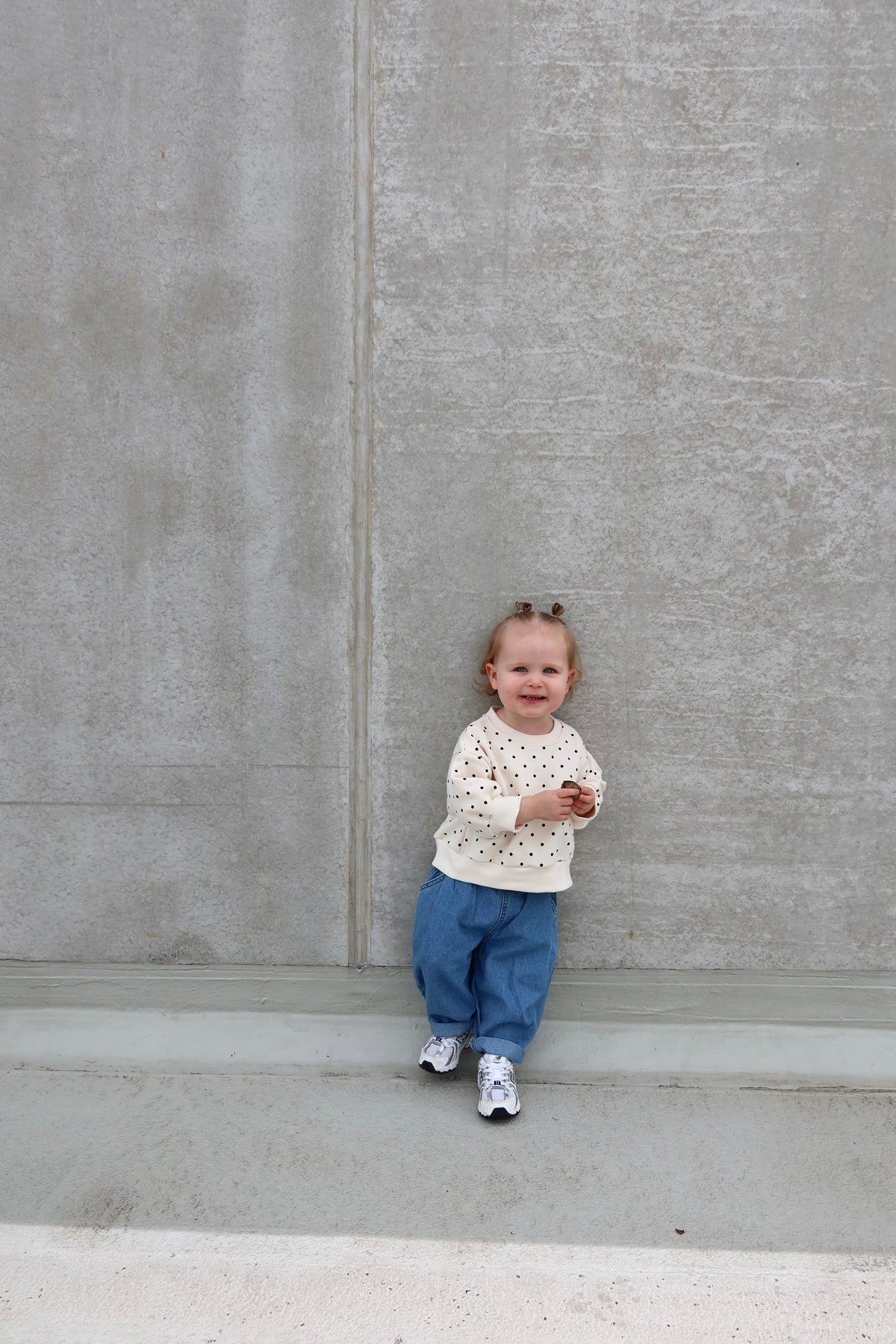 Dots sweater - Creme
