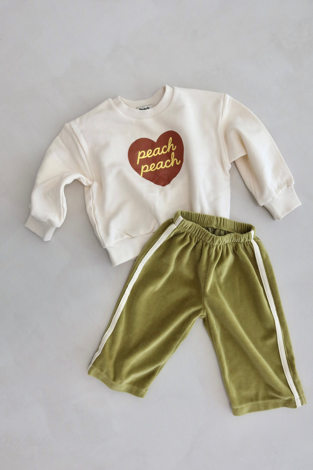Peach sweater - Ivory