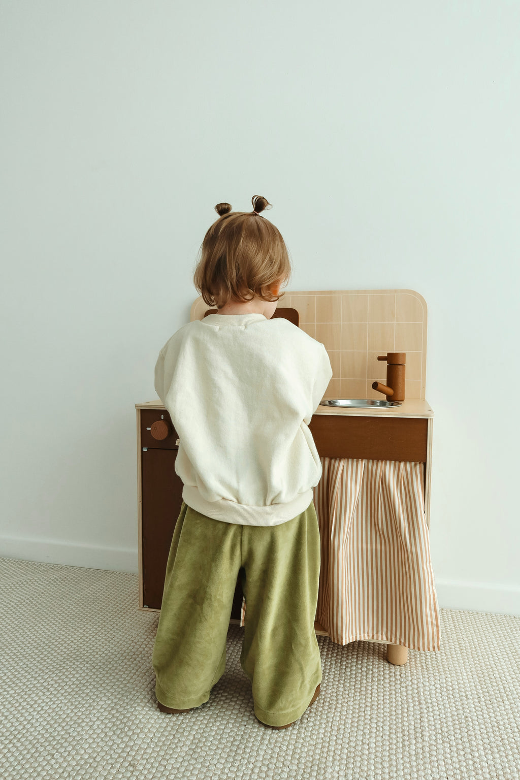 Velvet pants - Green